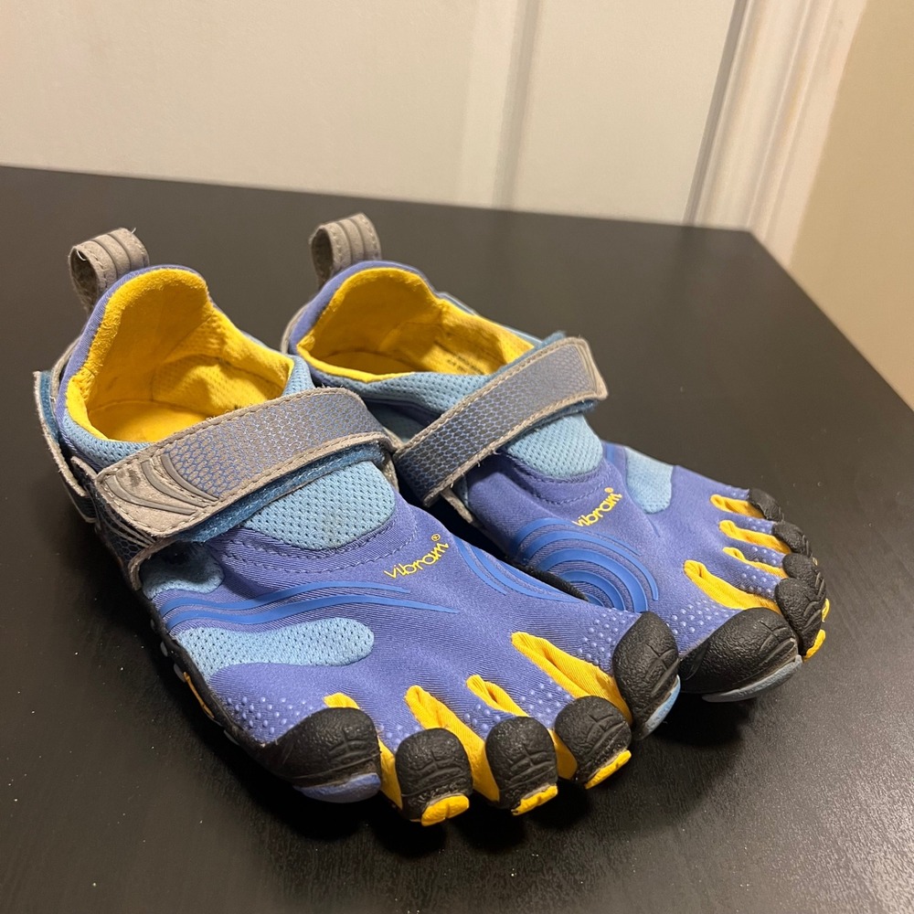 Vibram FiveFingers KMD Sport Shoes Women's 6.5-7 Blue Running Barefoot EU37